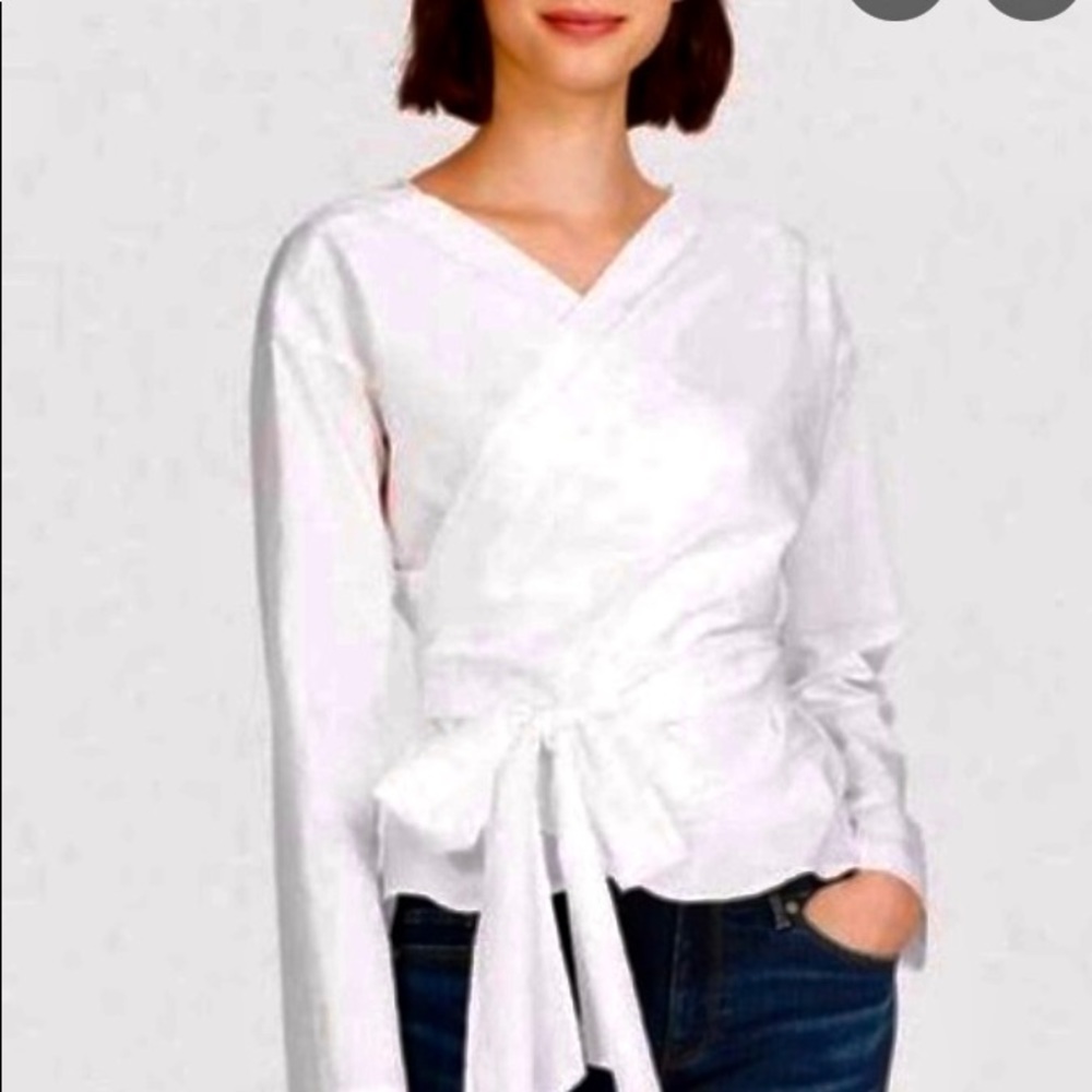 Uniqlo wrap top
